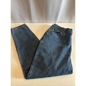 Vintage Levis 550 Jeans Womens 18 WM Relaxed Fit Tapered Leg 90s Y2K Mom